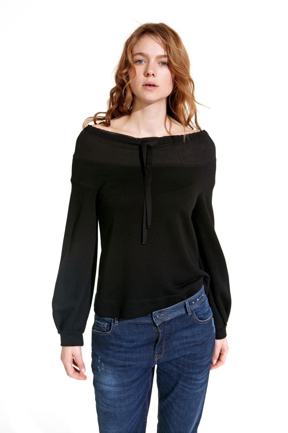 Top En Mesh Noir Taille S De La Marque Cop Copine - Modèle Sevalas - Neuf Avec étiquettes